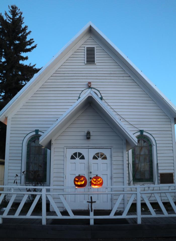 Pioneer Park Church Pumpkins