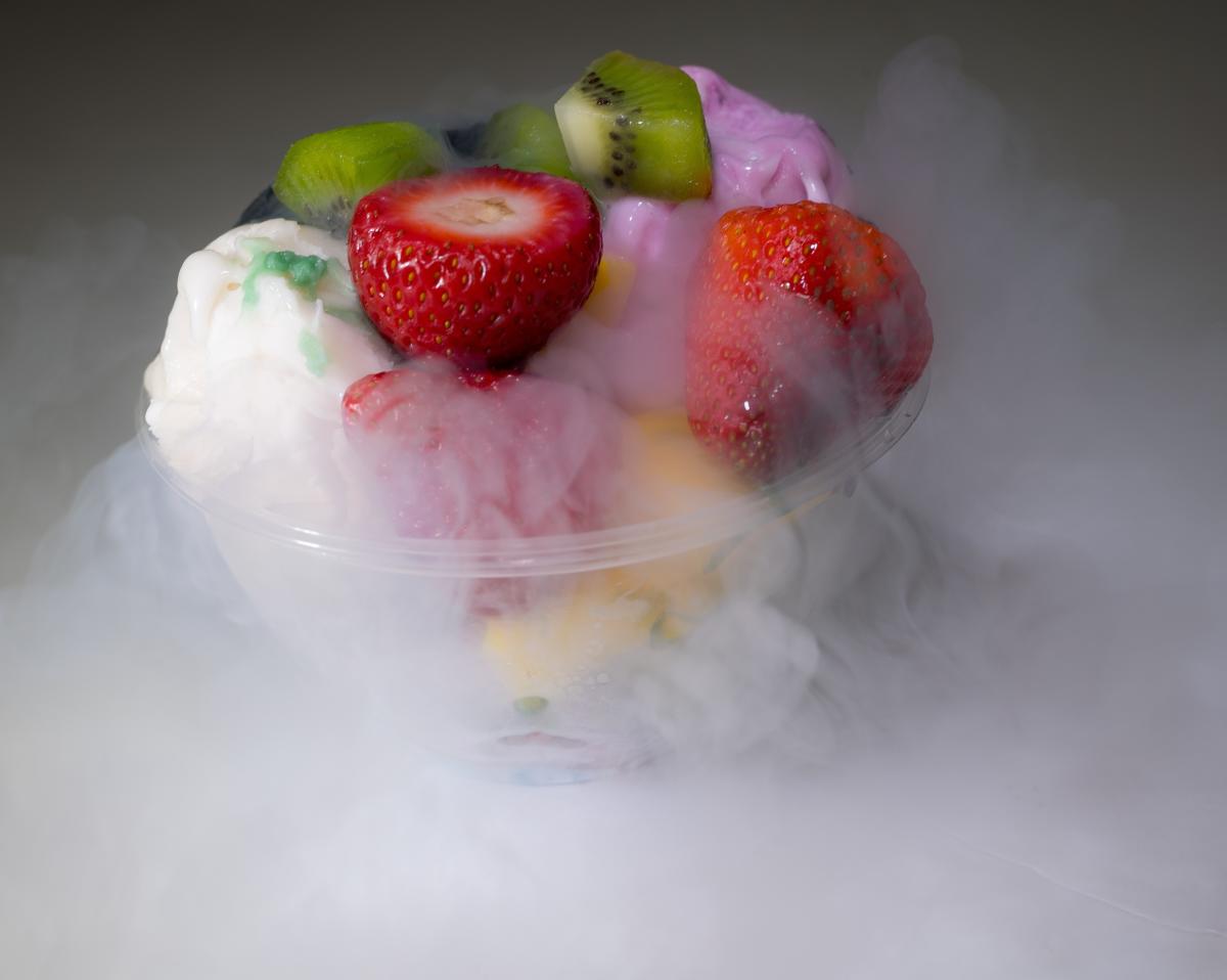 Sweet Zen Dragon Fruit Ice Cream Bowl