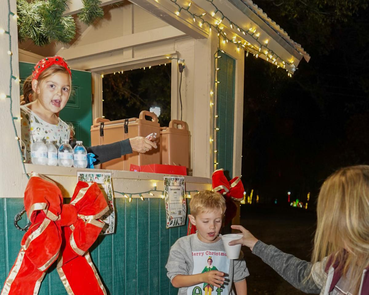 lost pines Christmas concession stand