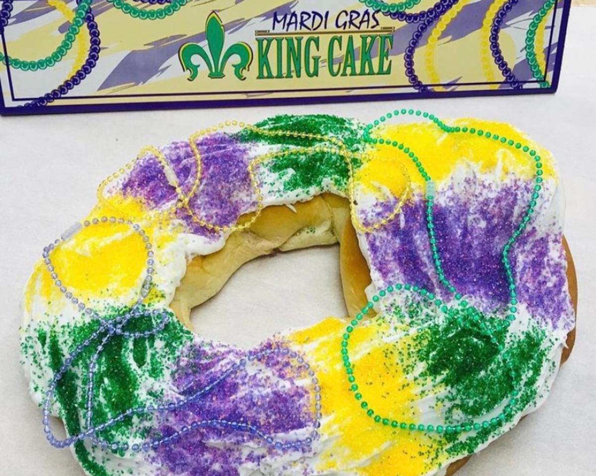 The Original Goodie Shop King Cake