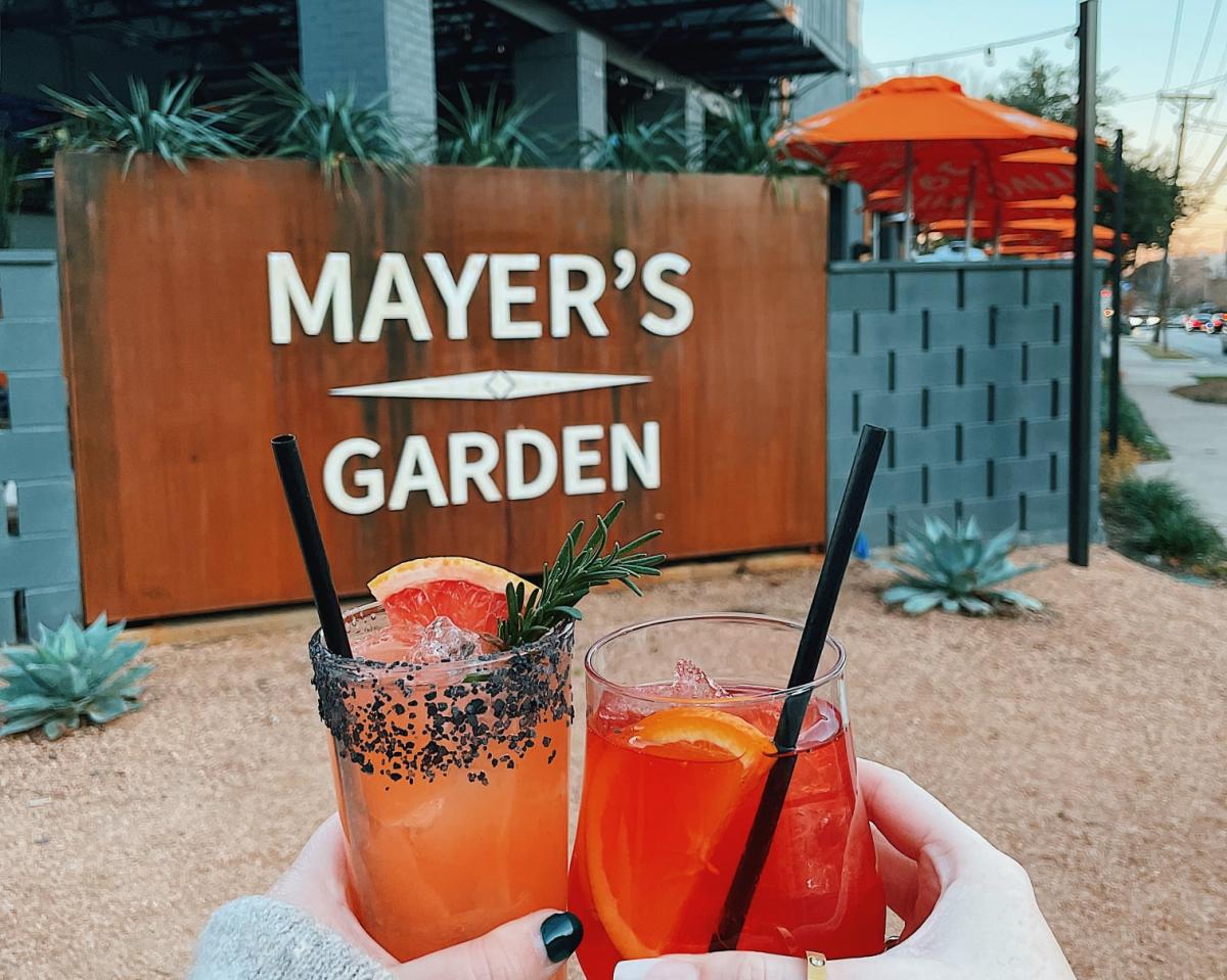 Dabble Happy Hour at Mayer's Garden