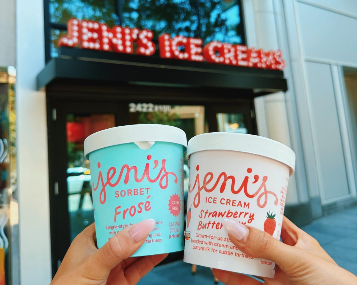 Jeni's Splendid Ice Creams Frosé Sorbet
