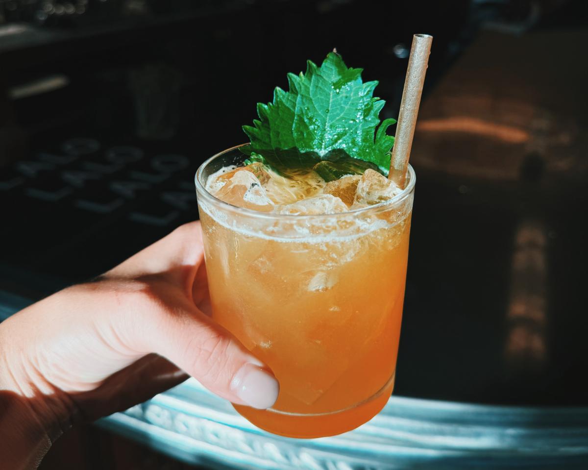 cocktail at Frenchie