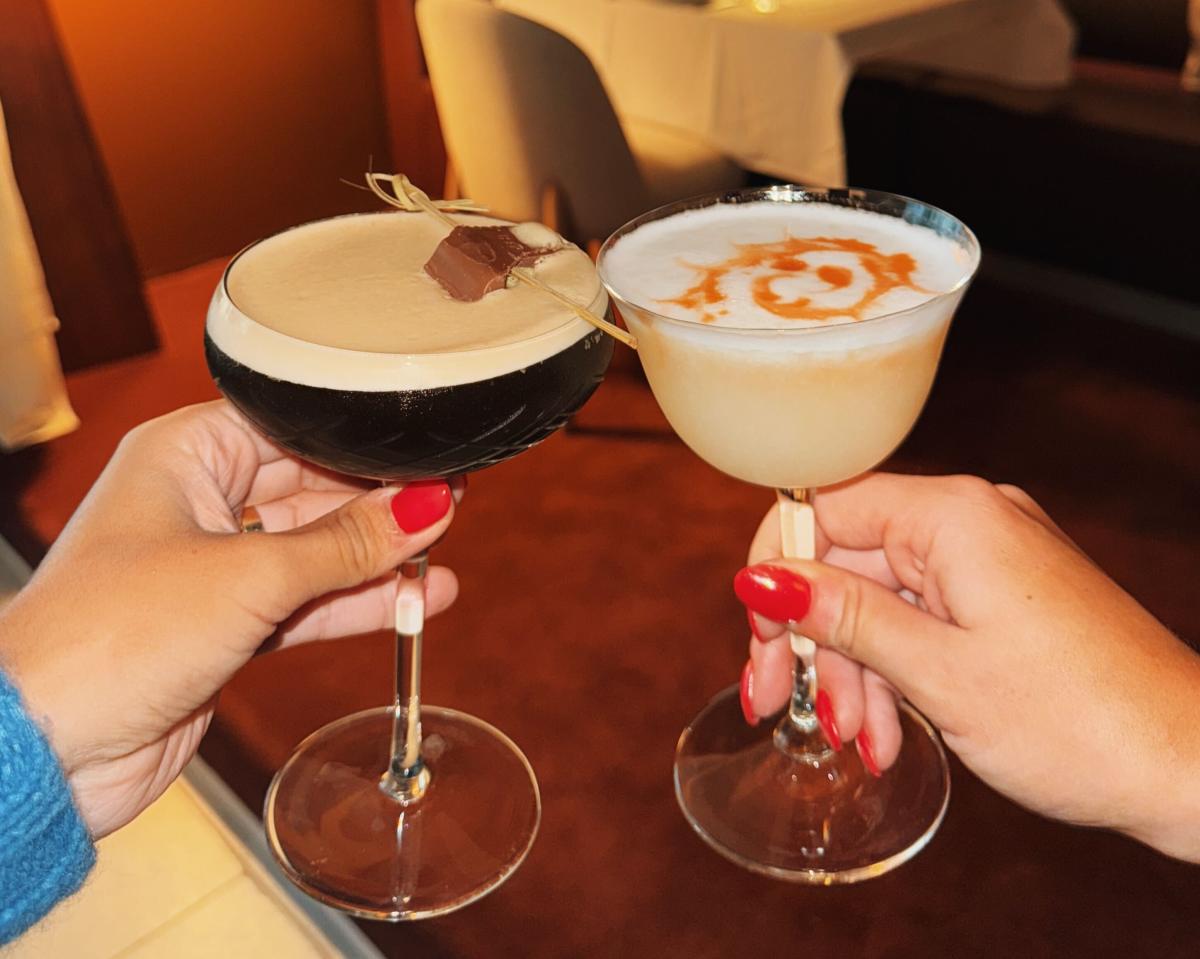 cocktails at Babel, Uptown Dallas