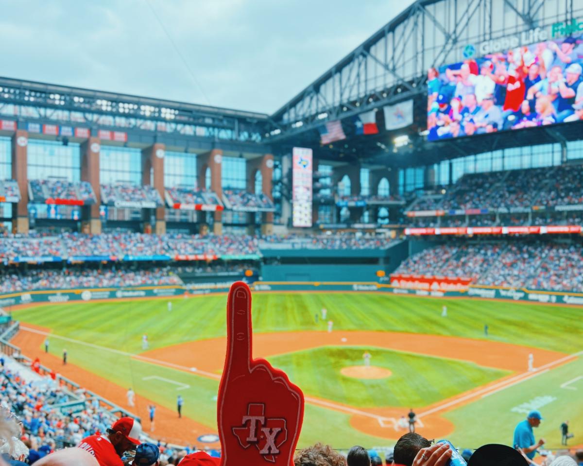 Texas Rangers Baseball Globe Life Field