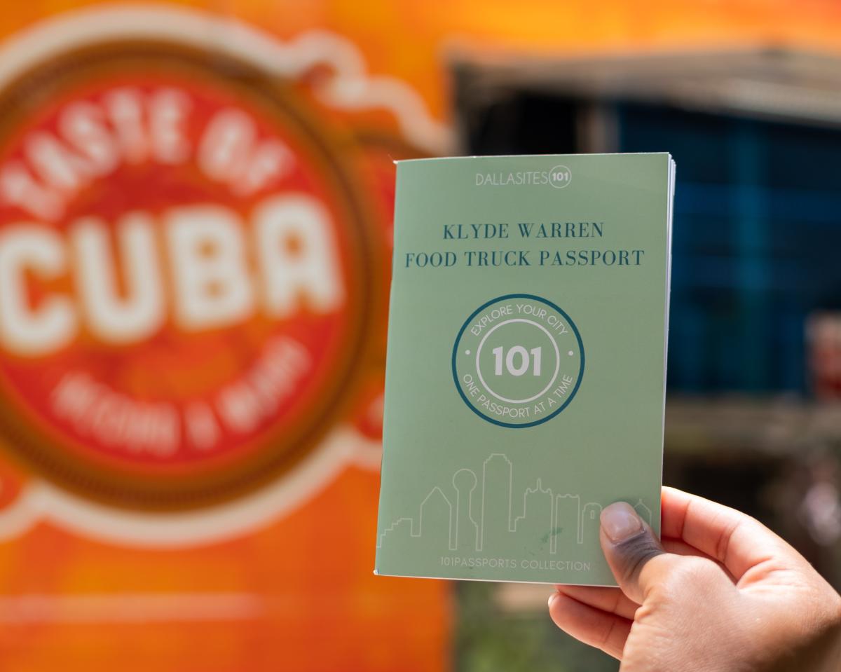 Taste of Cuba Food Truck Klyde Warren Park Passport