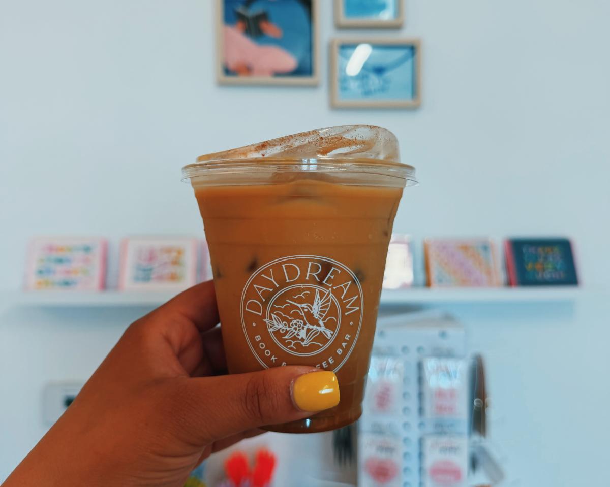 coffee from Daydream bookstore