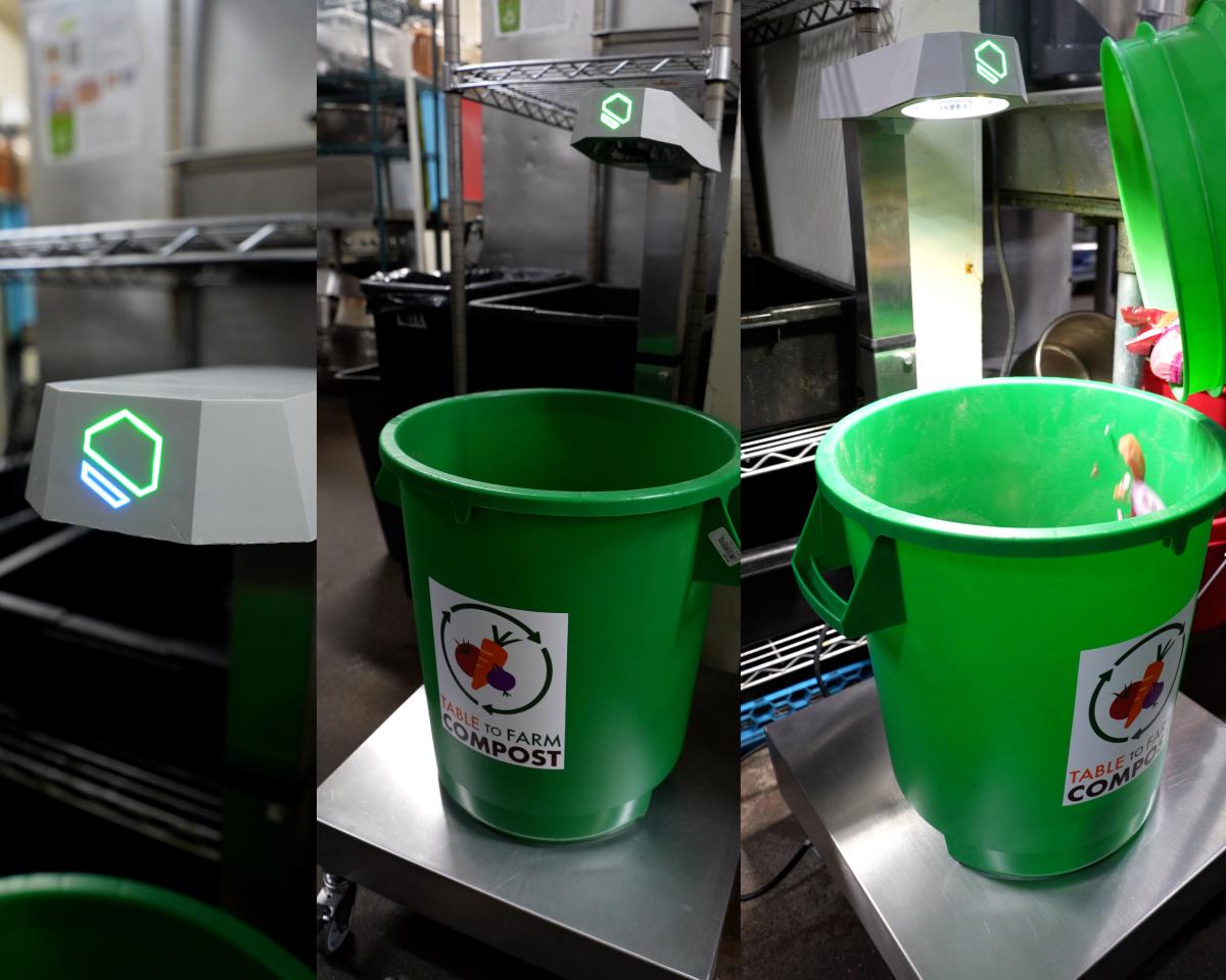 image of kitro food waste system