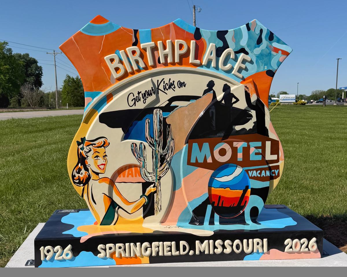 Hope The High Road Centennial Route 66 Sculpture