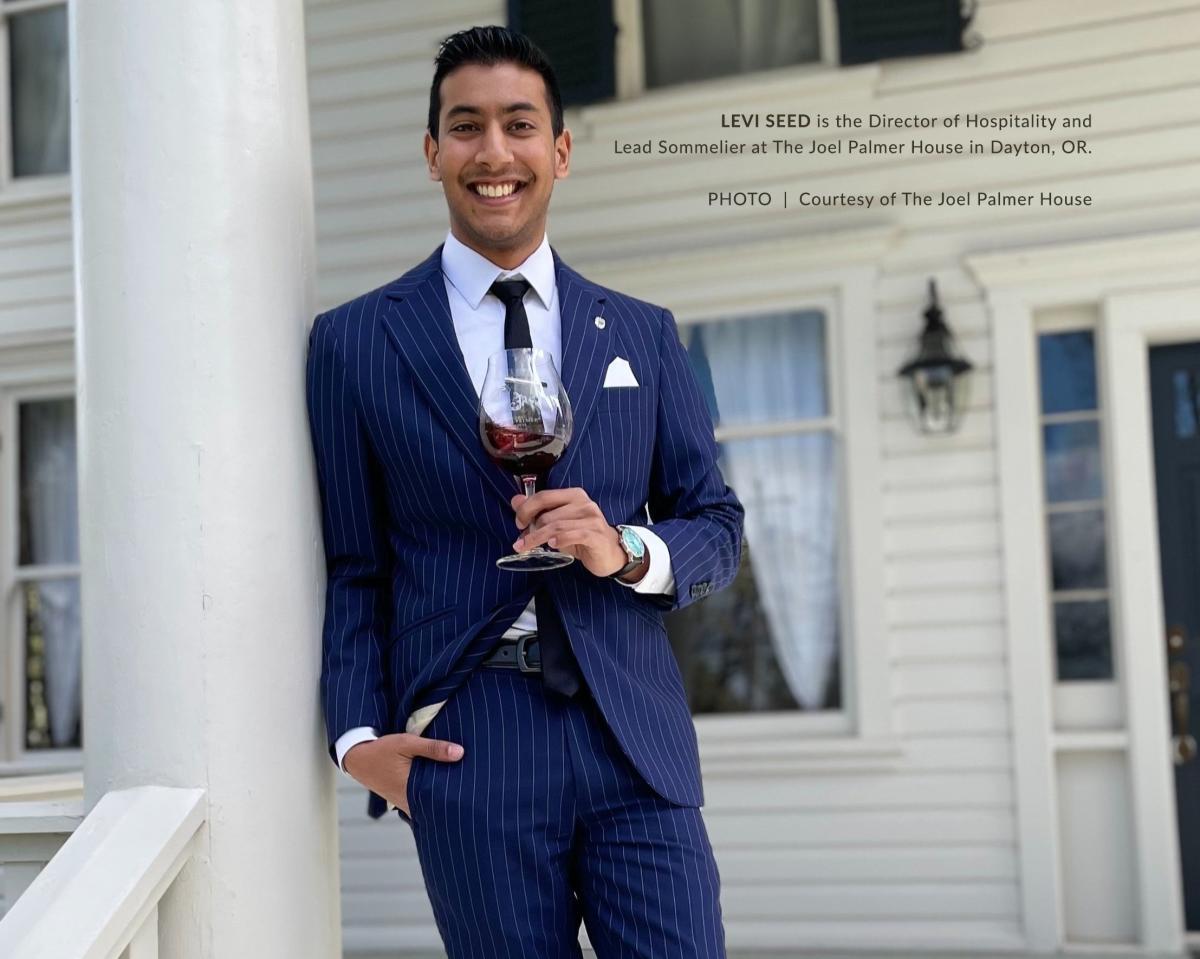 Levi Seed is the Director of Hospitality at The Joel Palmer House