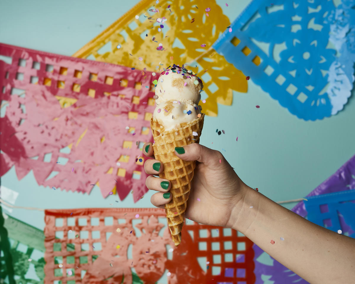 Tres Leches Cone from Lick Honest Ice Creams in austin texas