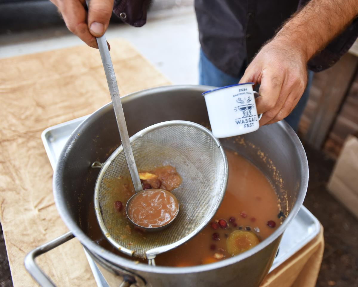 Store House Wassail at Wassail Fest in Bastrop TX