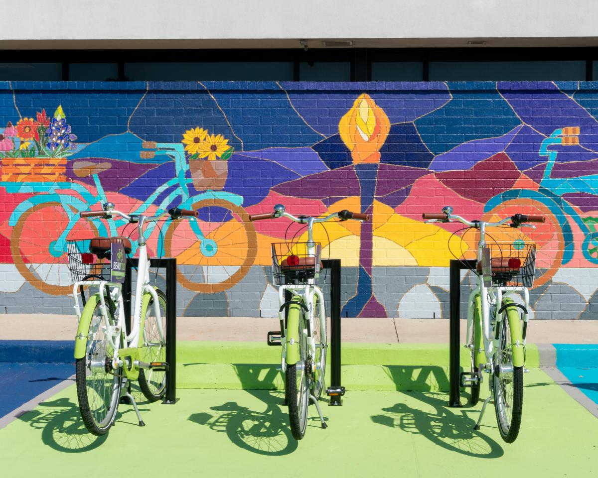 Bike Mural Ines
