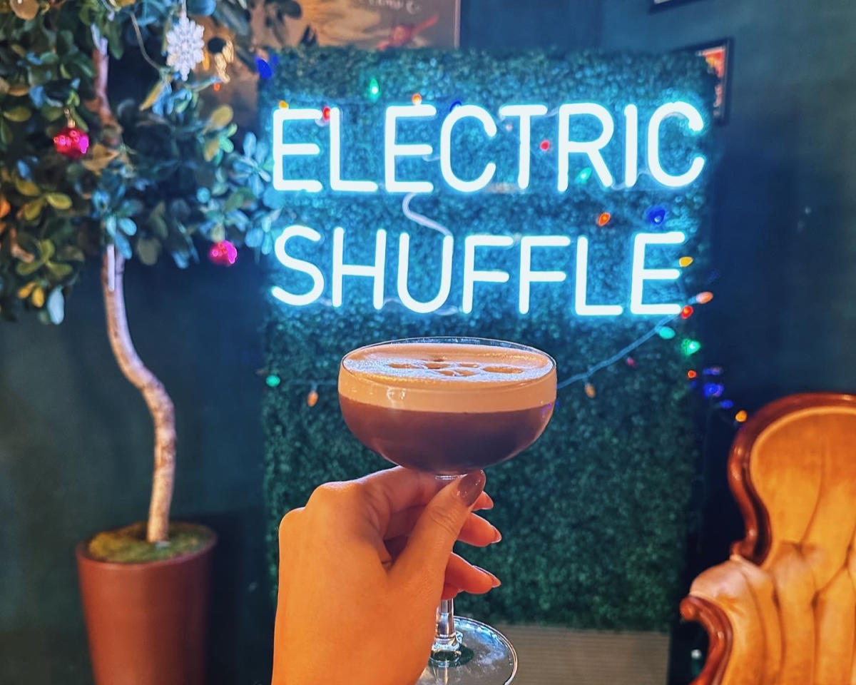 Electric Shuffle Holiday Espresso Martini