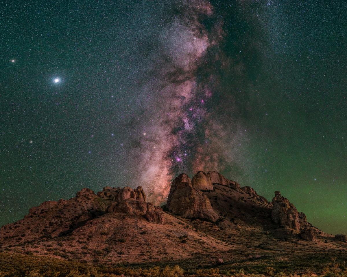Eruption, Photograph by Aaron Martinez, New Mexico Magazine