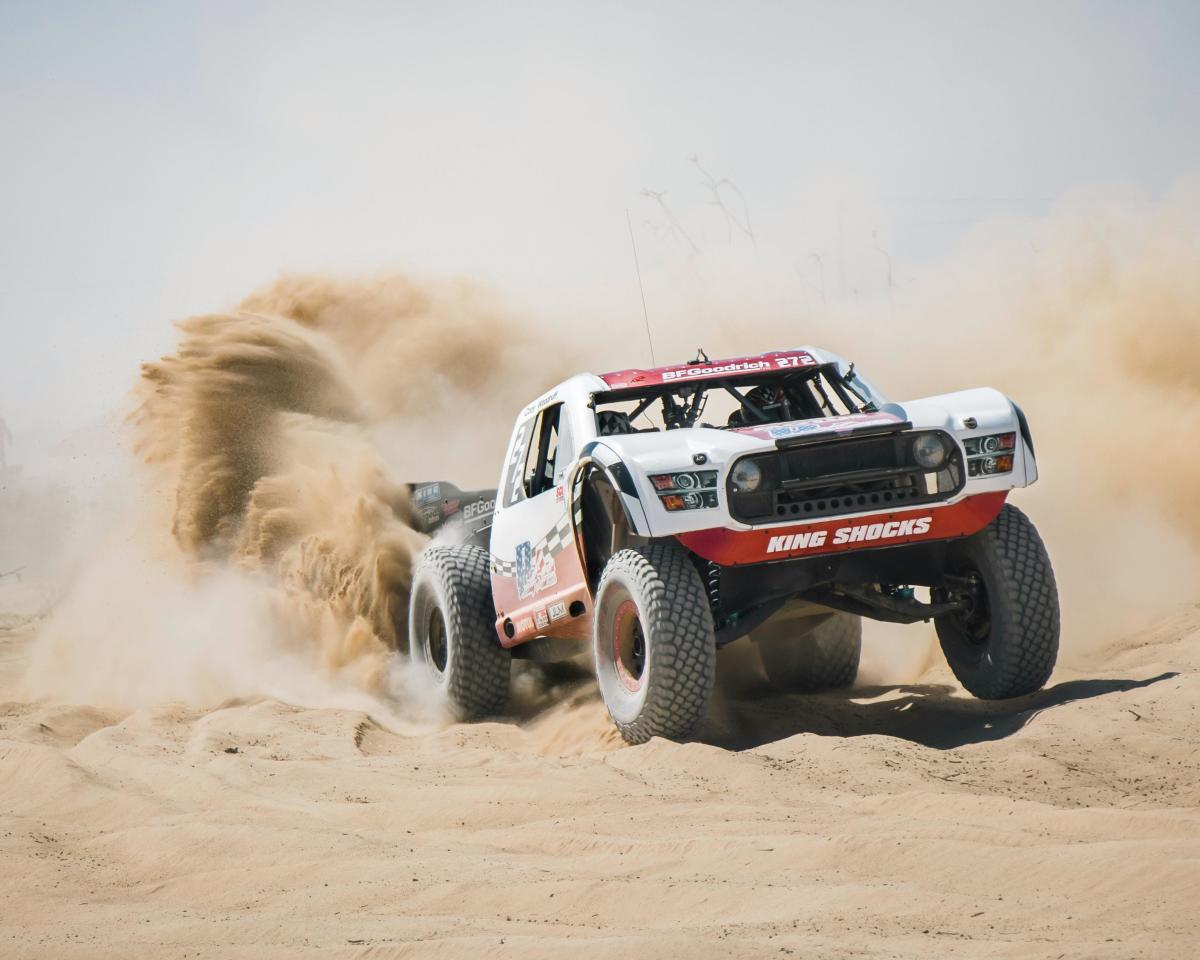 Motorcross Racing Stock Photo