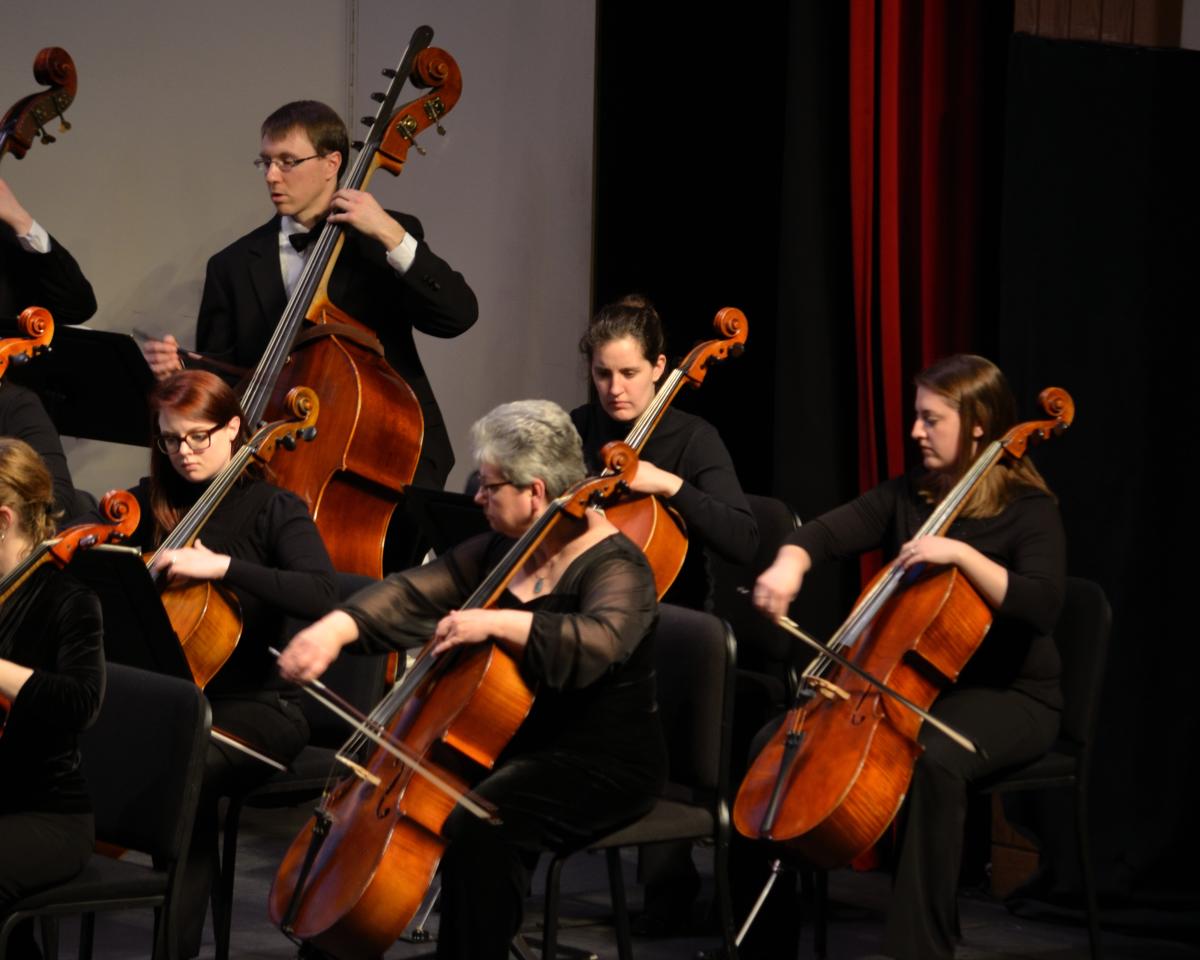 CWSO Basses and Cellos 3x3