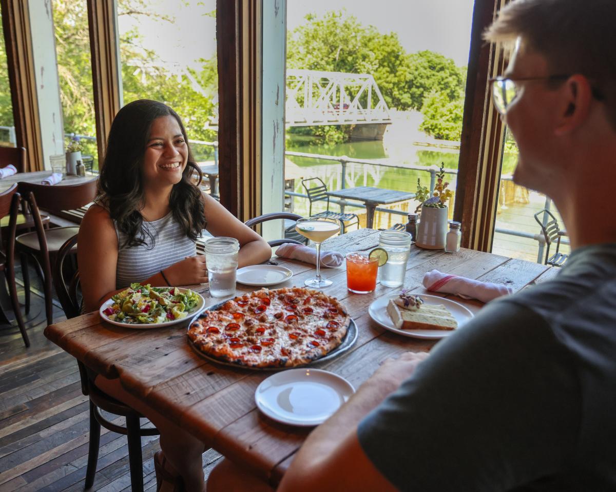 Ozark Mill Restaurant Couple