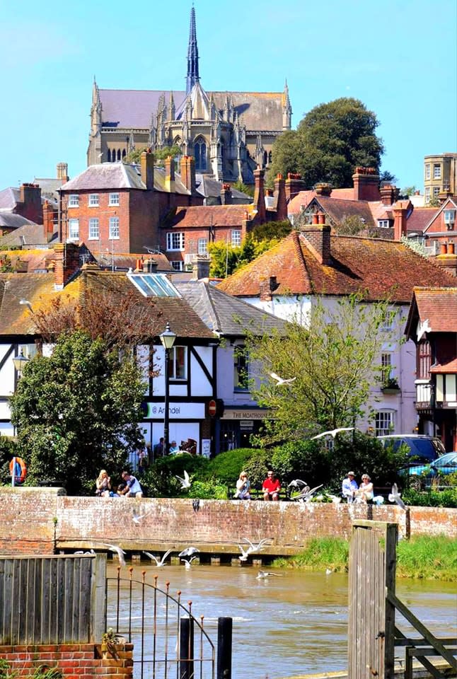 View of Arundel Cathedral