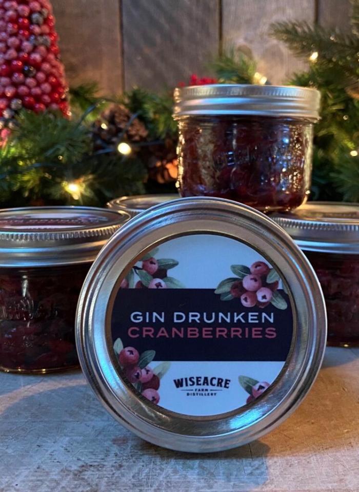 Wise Acre's Gin Drunken Cranberries