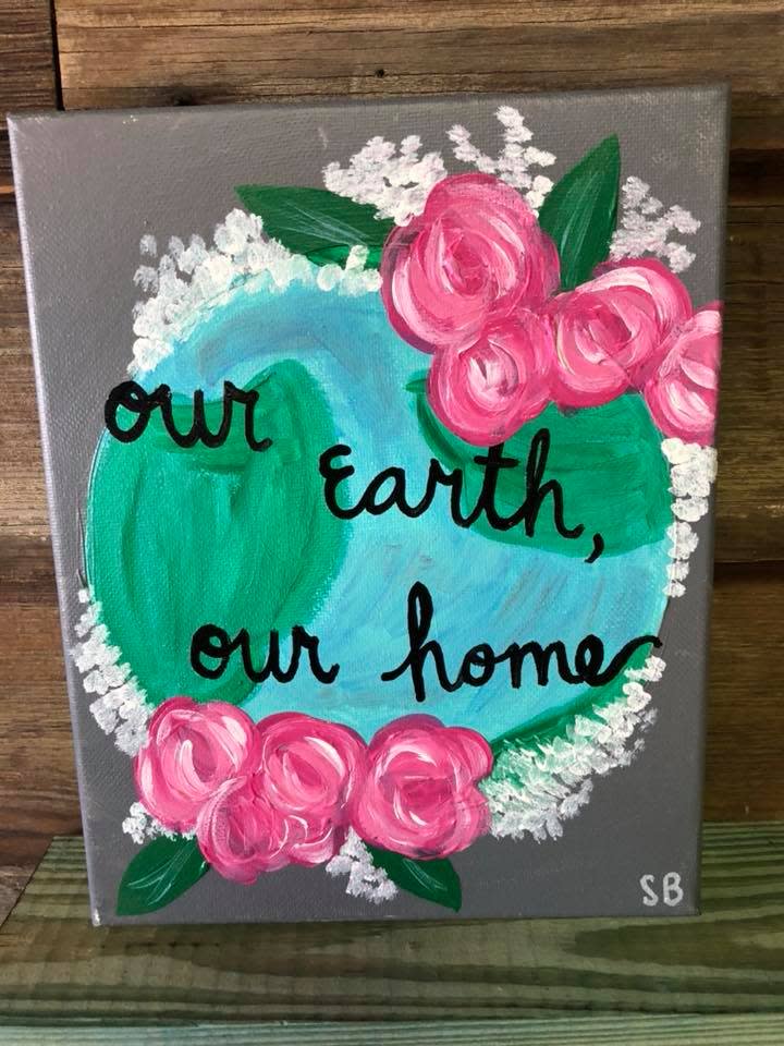 Mod Podge Mama Earth Day