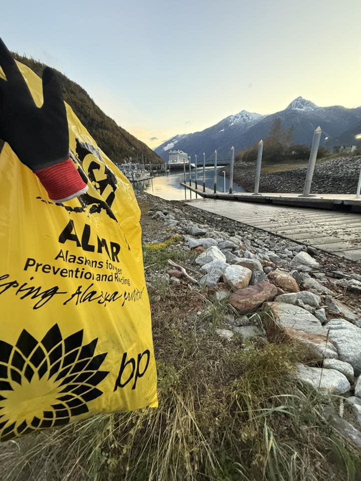 Clean Sweep at Skagway Small Boat Harbor