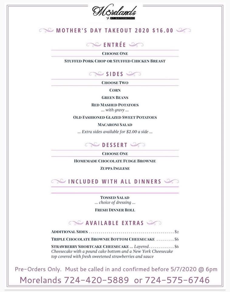 Morelands Mother's Day
