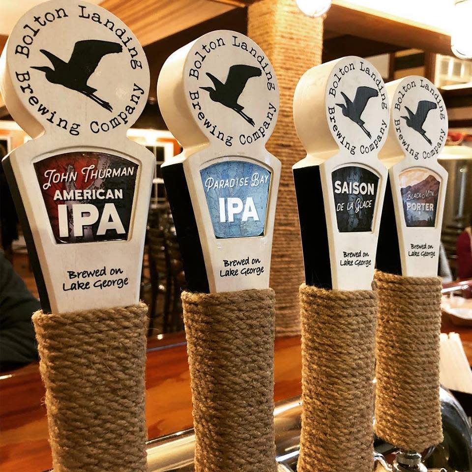 Taps at Bolton Landing Brewing Company