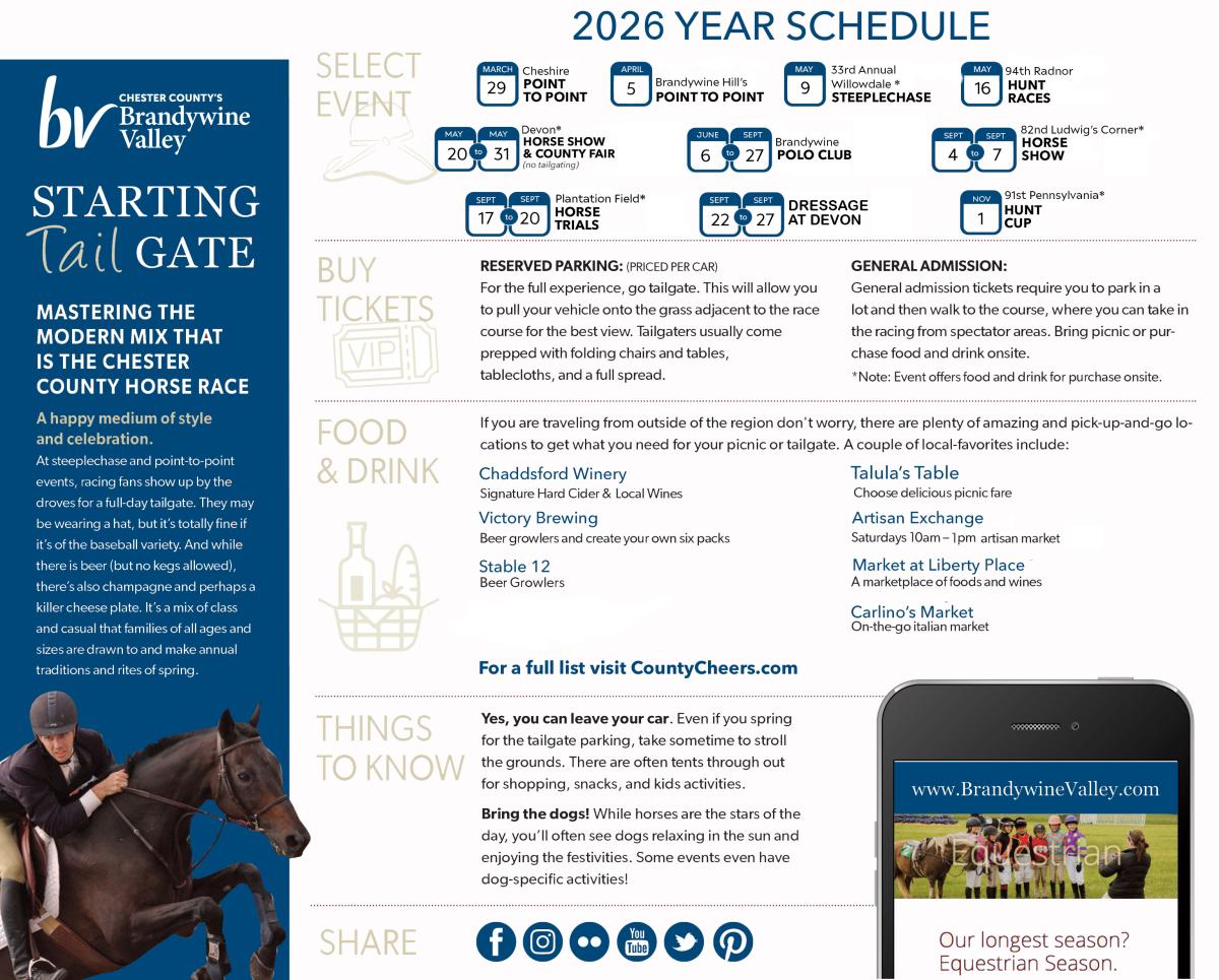 Equestrian Schedule