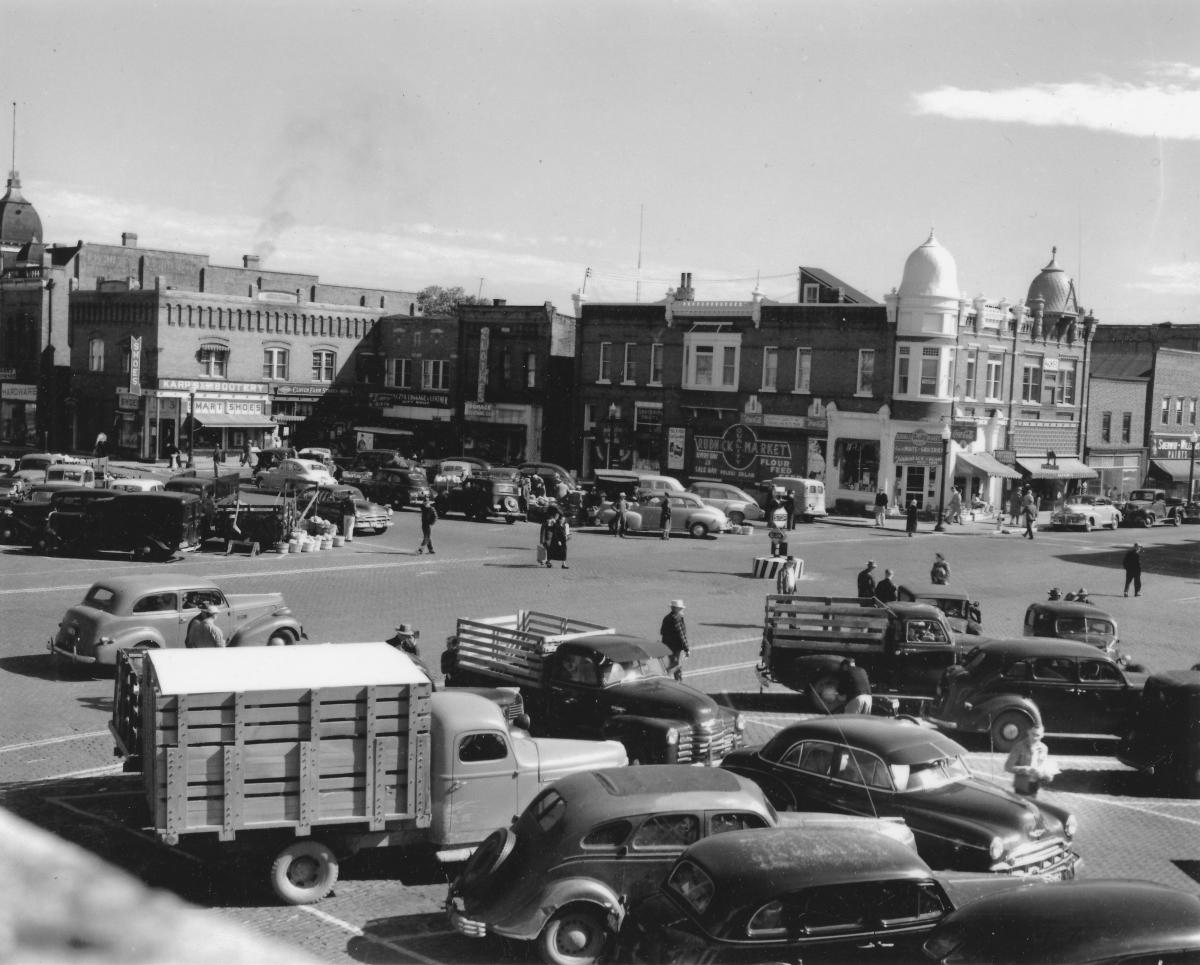 View of historic downtown Stevens Point