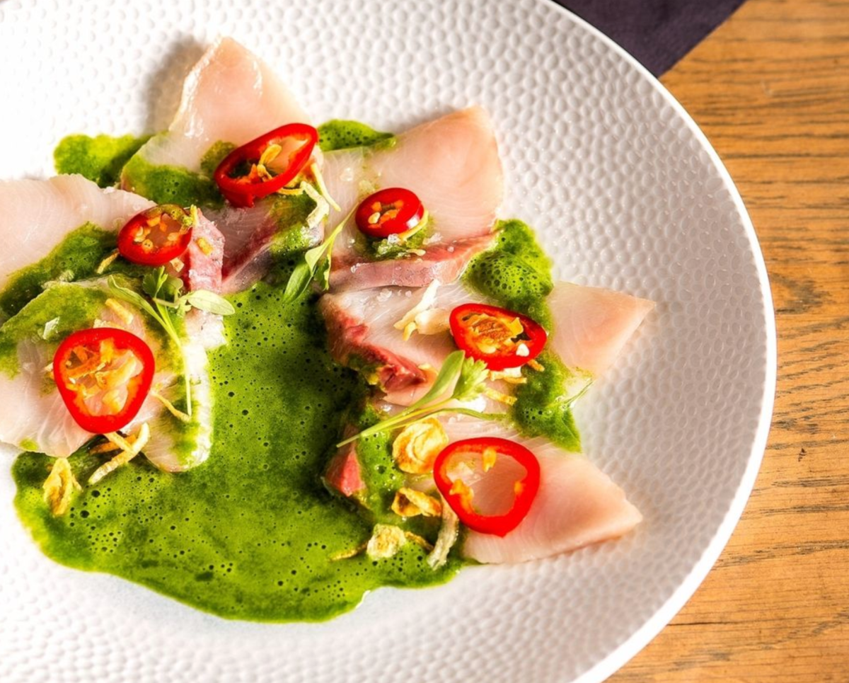 Pacific Hideaway Hamachi Crudo