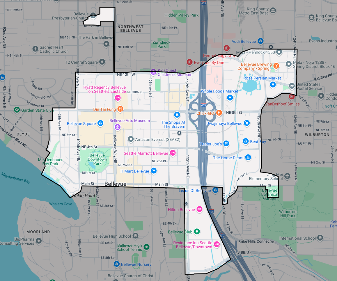 Bellhop Service Map
