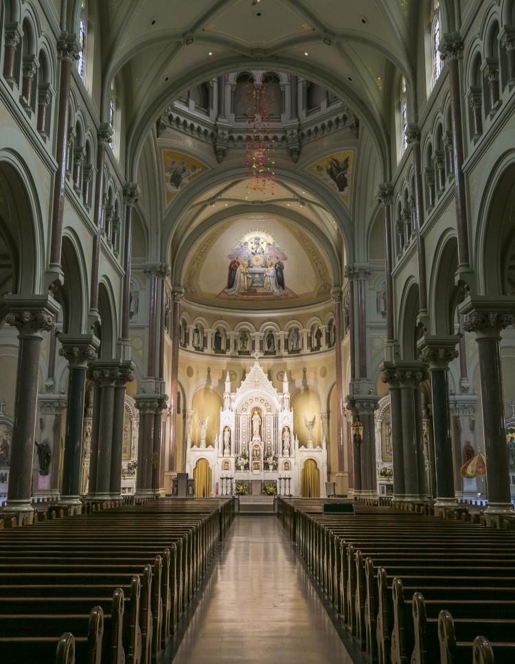 Mission Hill Basilica interior