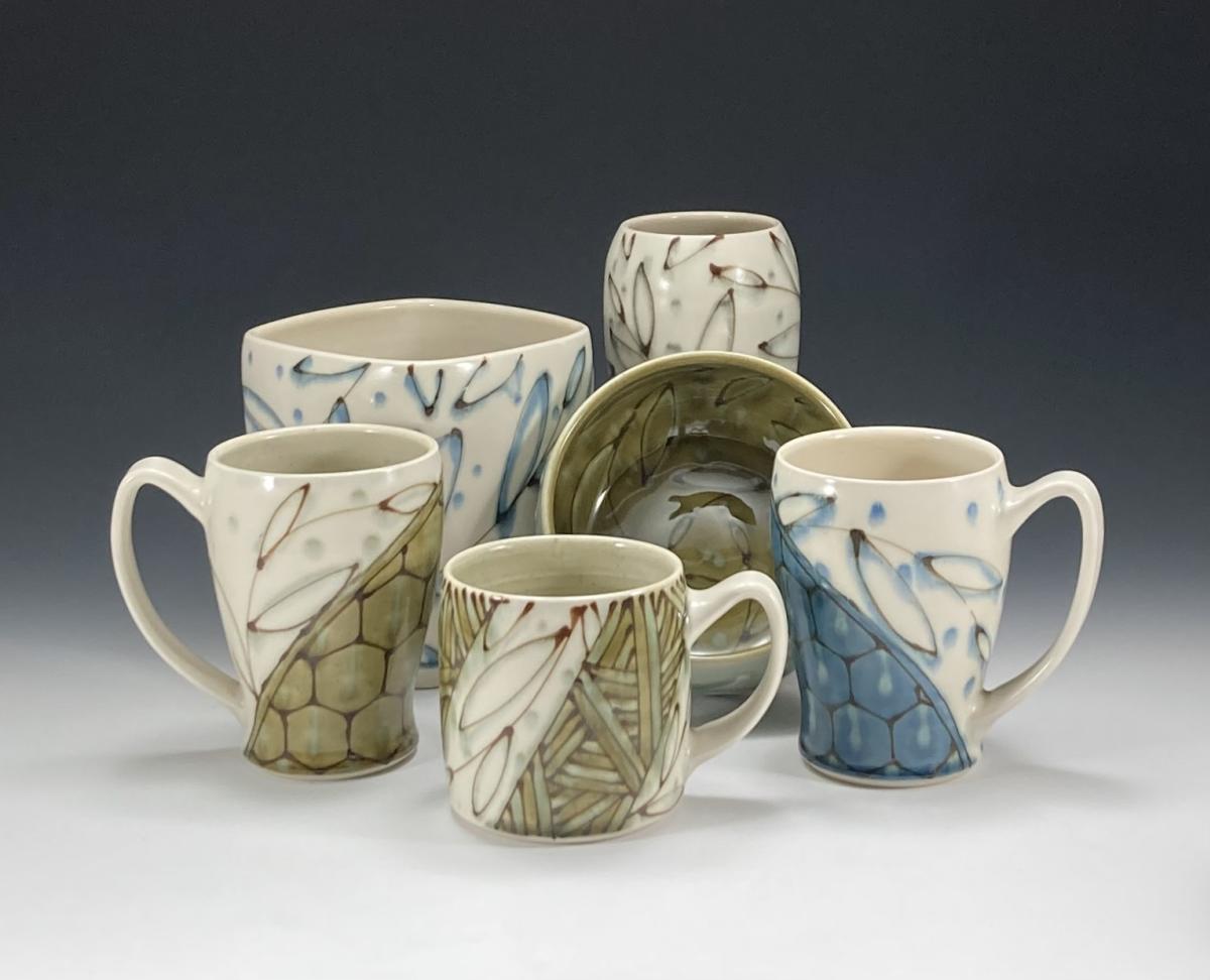 Pottery at Village Artisans Gallery