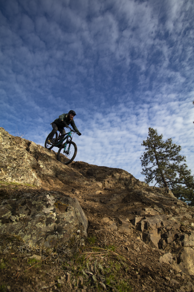 Mountain Biking at Knox Mountain