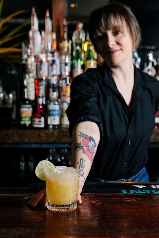 Cheeky Lil Devil Cocktail by The VIG