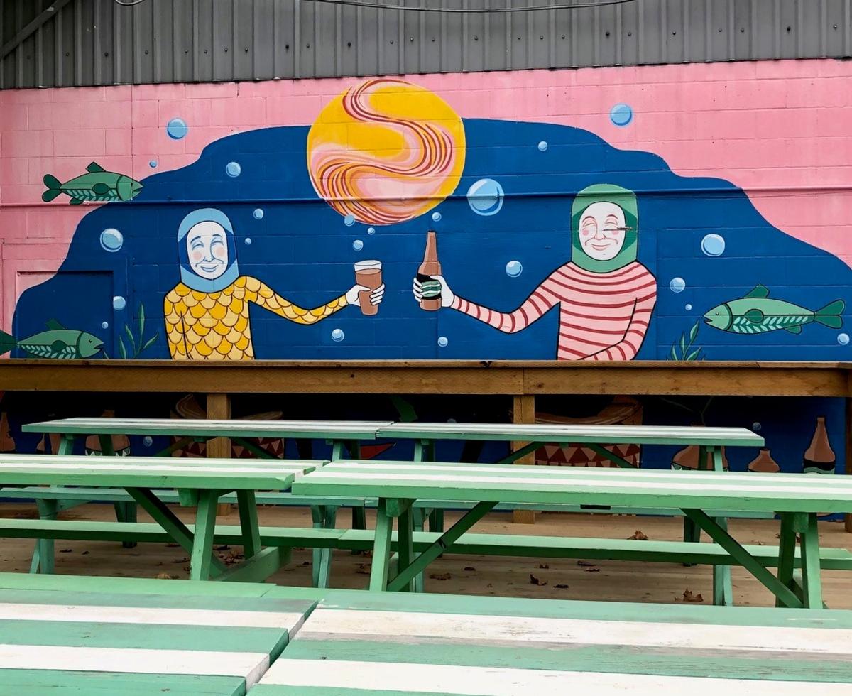 Kettle River Brewing Mural
