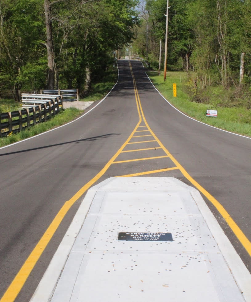 Grave in the Middle of the Road