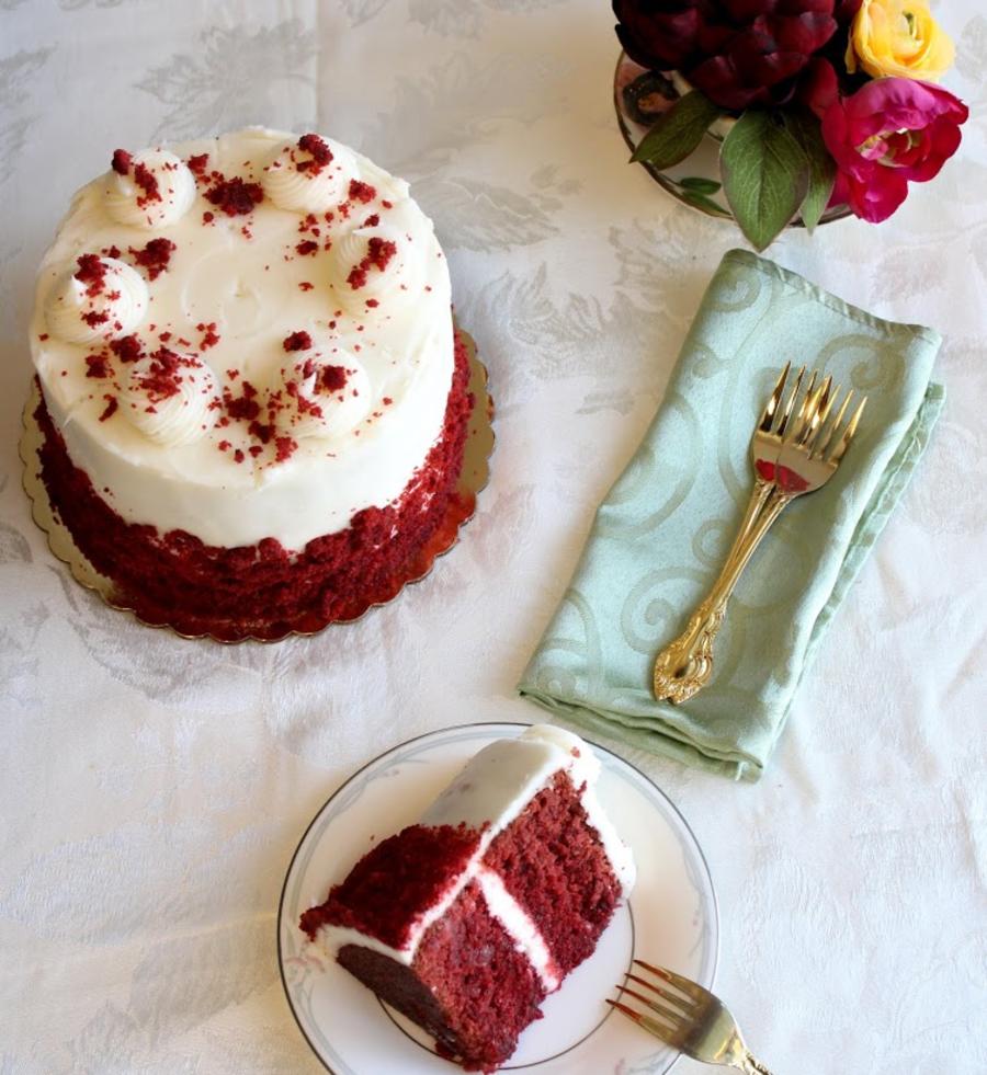 Dessert Fork Velvet Cake