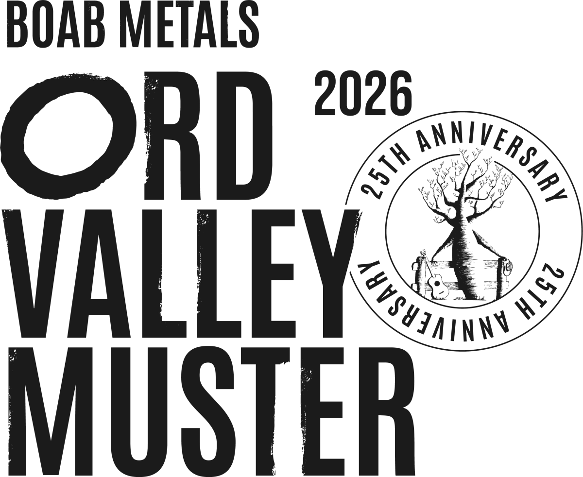 Boab Metals Ord Valley Muster 2026 logo - celebrating 25 years