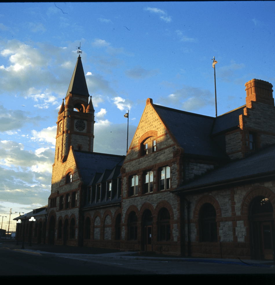 Haunted Cheyenne Depot in Cheyenne, Wyoming.