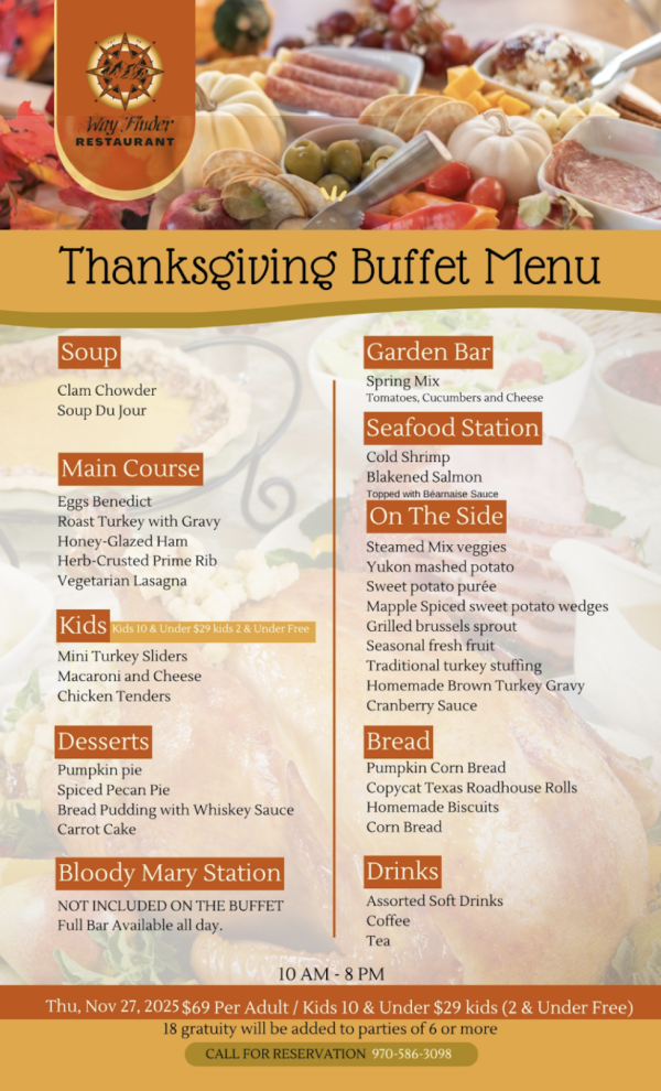 Wayfinder Thanksgiving Meals