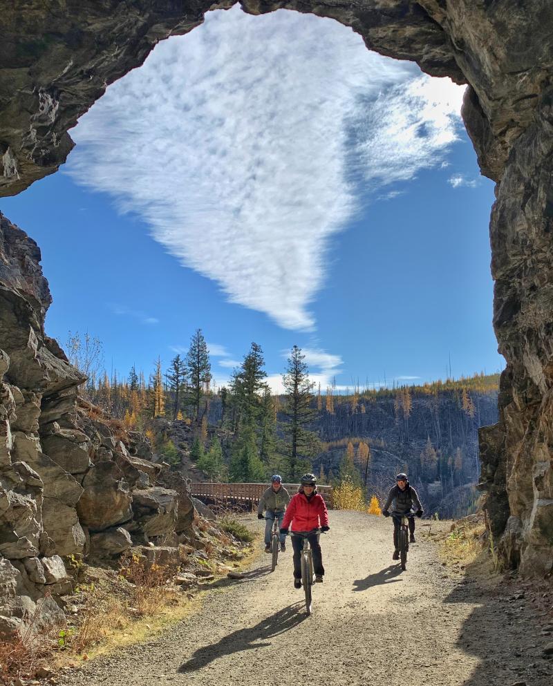 Myra Canyon Trestles in the Fall