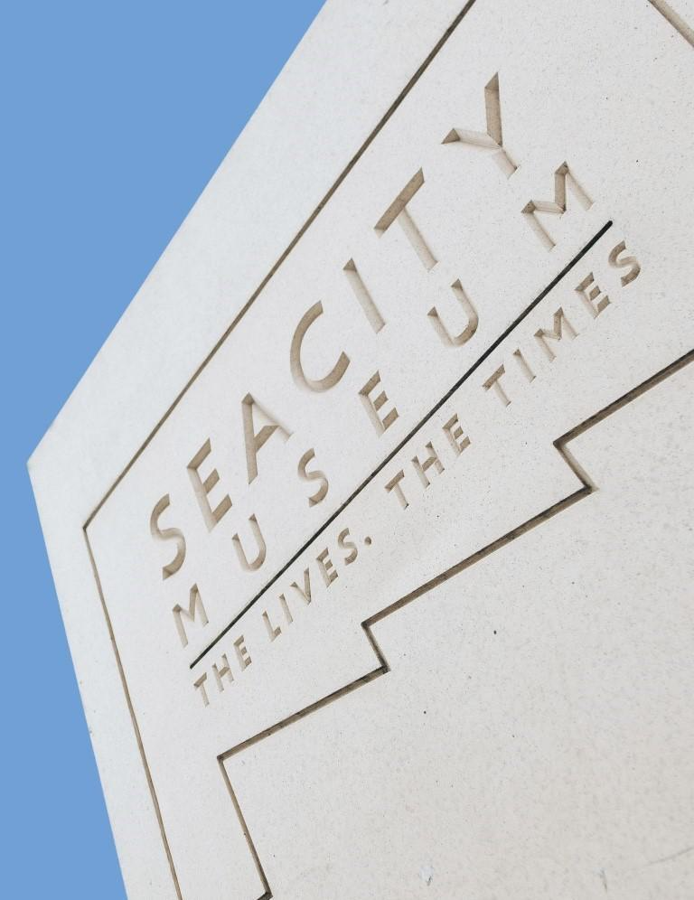SeaCity Museum sign