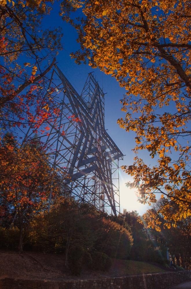 Fall Foliage - Roanoke Star - Mill Mountain - Roanoke, Virginia