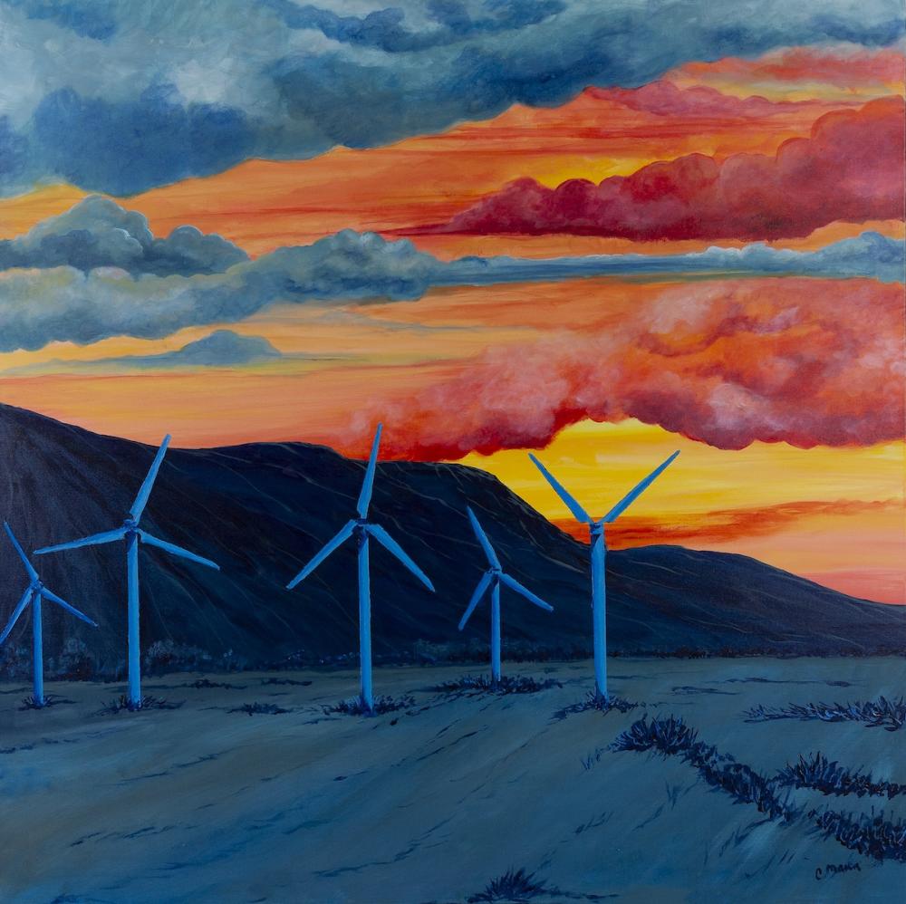 Craig Mann Sunny dunes Painting