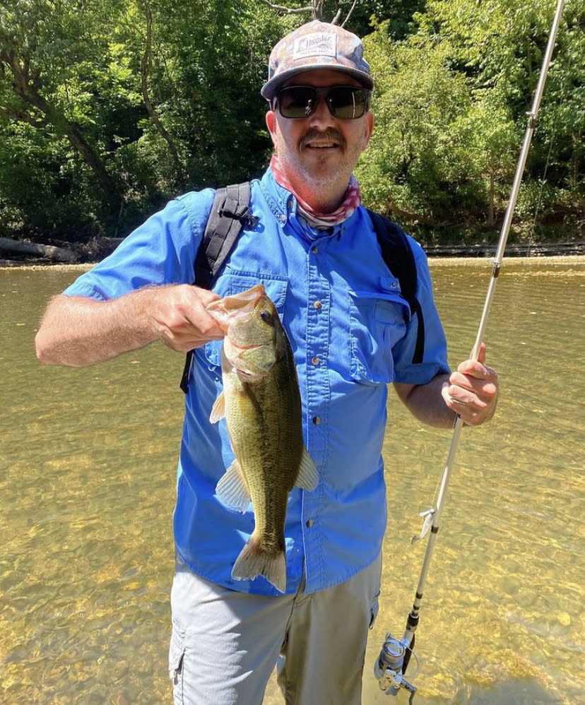 Wade Fishing at James River