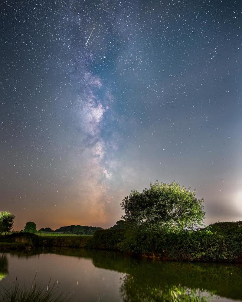 Starry skies at Chidham. West Sussex