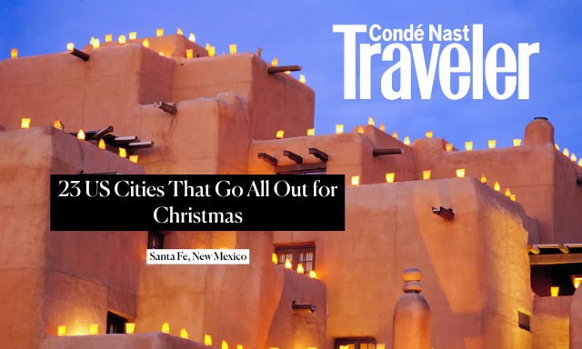 Condé Nast Traveler: 23 US Cities That Go All Out for Christmas