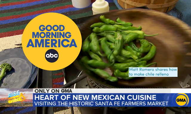 Good Morning America: Matt Romero Shares How to Make Chile Relleno